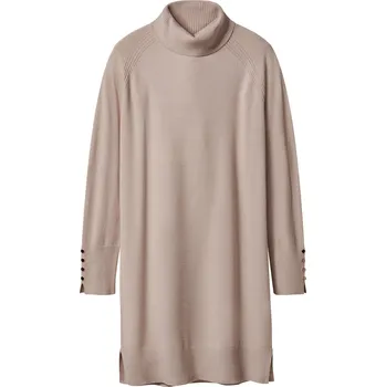 Dámské šaty esmara® Dámské pletené šaty (šedá, S(36/38))