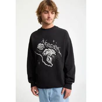 Pánská mikina mikina VOLCOM Recto BLACK velikost oblečení M