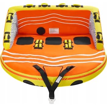 Nafukovací člun/lehátko pro 1-3 osoby, tvar pohovky s opěradlem, odolný proti opotřebení