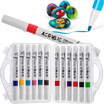 1Mcz akrylové fixy sada 12 ks 45273