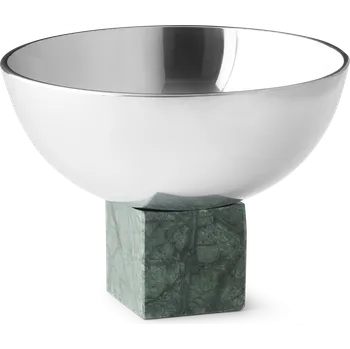 Šperkovnice Gejst, Dekorativní mísa Sapoto, 14 cm, stříbrno-zelená - Formadore
