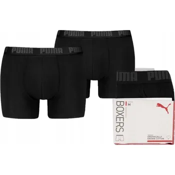 Pánské spodní prádlo Pánské boxerky slipy PUMA basic BAVLNA 2 ks (balení) M