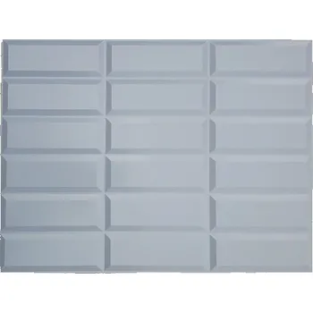 Obklad Obkladové panely 3D obklad šedý