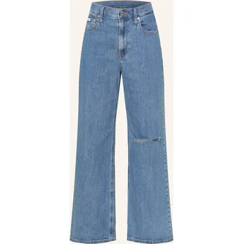 Dámské džíny Calvin Klein Jeans Dámské Wide Leg Džíny, modrá, 38