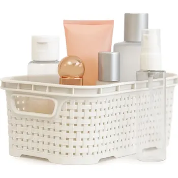 Úložný box KOŠÍK RATANOVÝ 1L KRABIČKA NA KOSMETIKU ORGANIZÉR NA STŮL