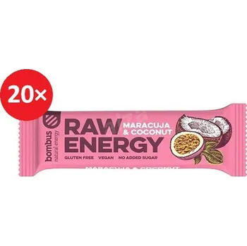 Bombus Raw Energy Maracuja&Coconut 20 x 50g