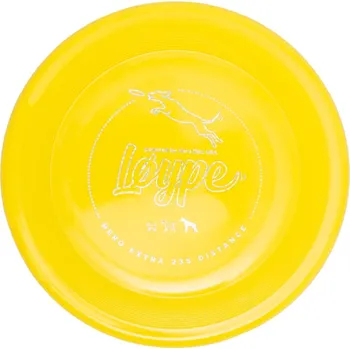 Hračka pro psa Løype Létající disk Xtra 235 Distance Žlutá