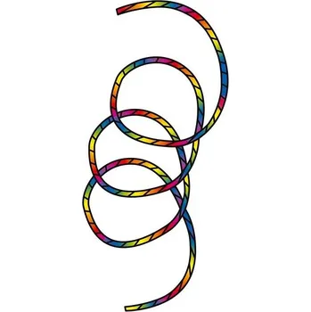 Vánoční dekorace Invento Tube Tail Rainbow Spiral 24 m