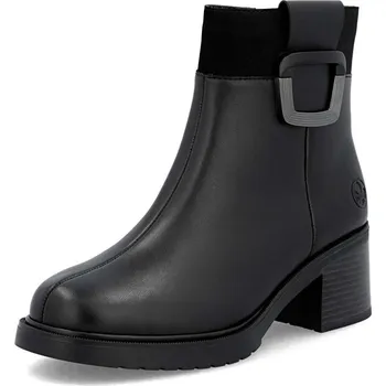 Dámské kozačky Dámská kotníková obuv RIEKER Y5253-00 černá W5 39