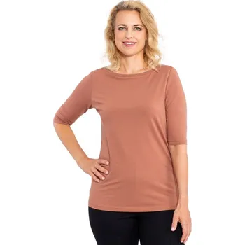 Dámské tričko Dámské tričko HAGA Hnědá XXL