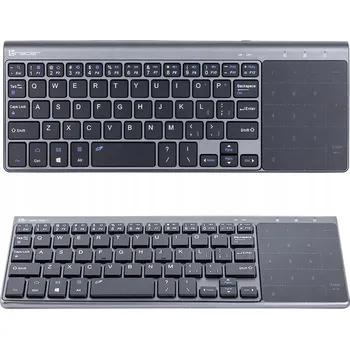 Klávesnice Bezdrátová klávesnice Tracer membránová šedá US QWERTY