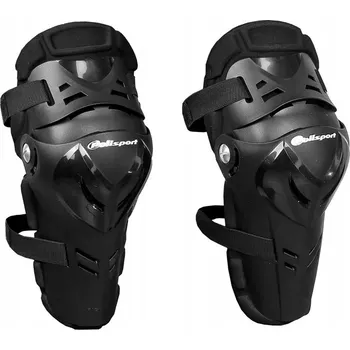 Chránič nohou Chrániče kolen Polisport Devil univerzální černé