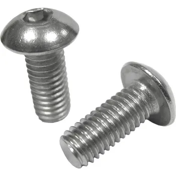 Příslušenství pro cyklistiku Nízké šroubky pro košík na láhev, nerez