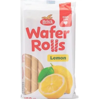 Brick Trubičky plněné lemon 150g