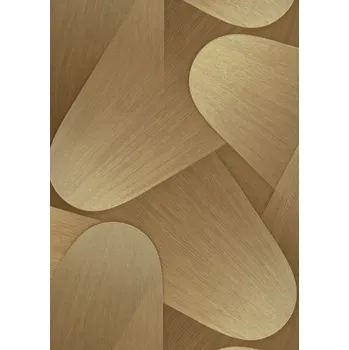 Tapeta DIMEX | Vliesová tapeta na zeď WPE-902304 | 0,53 x 10,05 m | hnědá, zlatá + Hnědá, zlatá vliesová tapeta na stěnu WPE902304 v rozměru 0,53 x 10,05 m