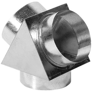 Krbová kamna Trojcestná tvarovka na rozpínavé krabici 150/2x125 TP150/2X125