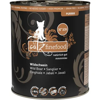 Krmivo pro kočku 6x800g catz finefood Purrrr č.109 divočák vlhké krmivo pro kočky