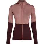 Dámská mikina Icebreaker Merino 200 RealFleece Descender LS Zip H Sum/Java/Aci/Cb S