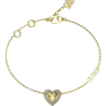 Náramek Guess Romantický pozlacený náramek Beloved JUBB05022JWYG 21 cm + 2 měsíce na vrácení zboží