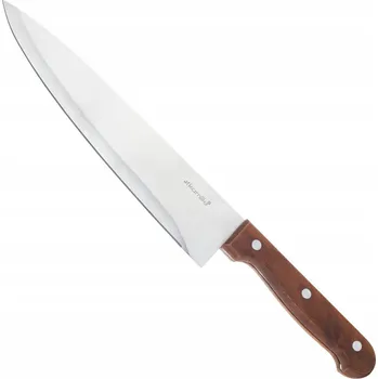 Kuchyňský nůž NŮŽ KUCHYŇSKÝ NŮŽ univerzální dřevěná rukojeť KAMILLE KM-5306 20cm