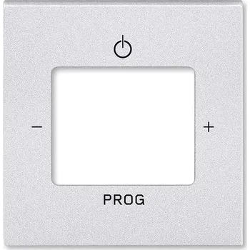 Elektrická zásuvka Kryt zesilovače s tunerem FM, 3299H-A40200 70, ABB, Levit®M, titanová (ABB, Levit®M, titanová)