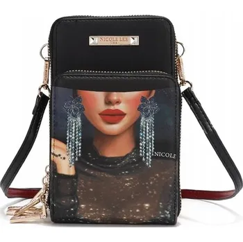 Kabelka Nicole Lee kabelka eko kůže černá