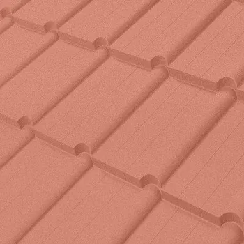 Střešní krytina SATJAM střešní krytina York Modul TopMat RR750 cihlová