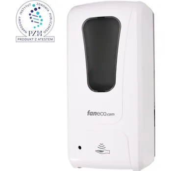 Bezkontaktní nástěnný dávkovač mýdla Faneco 1000 ml, bílý