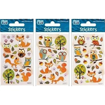 samolepka Klasické samolepky Samolepky Sticker Boo na scrapbooking 2 ks