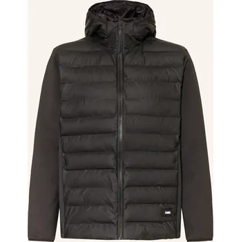Rains Pánská Prošívaná Bunda Safi Ze Směsi Materiálů, černá, 54