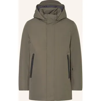 Ecoalf Pánská Parka Parko S Odnímatelnou Kapucí, khaki, 52