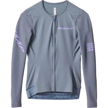 cyklistický dres MAAP Women's Emerge LS Jersey - Galaxy Blue S