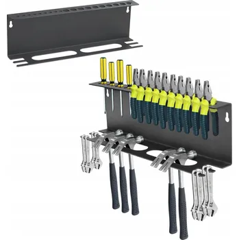 DRŽÁK NA ŠROUBOVÁKY NA ZEĎ, ORGANIZÉR NÁŘADÍ DO DÍLNY