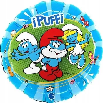 Balónek FÓLIOVÝ BALÓNEK SMERFETKA ŠMOULOVÉ ŠMOULA NAROZENINY 45 CM