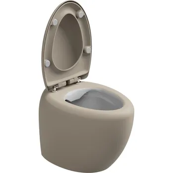 Klozet WC mísa stojící Touch, rimless , keramická, dvoubarevná TOWC01SCBI000034FI