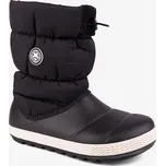 Chlapecké sněhule COQUI MIKA Black/Off White 34