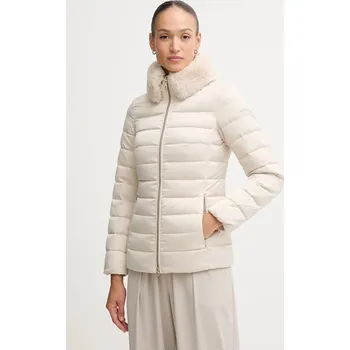 Péřová bunda Geox BETTANIE W5626T.T3122 béžová 01X, vel. 42