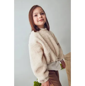 Chlapecká mikina Mikina Mayoral béžová barva, 4431 4431.6J.Mini.9BYA 12X, vel. 110