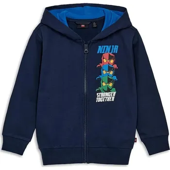 Chlapecká mikina Mikina Lego LWSAKU 700 11010945 námořnická modř 59X, vel. 98