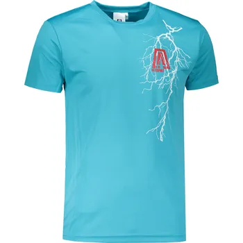 Pánské tričko Pánské funkční triko ALTISPORT CARRYOVER ALM027124 TYRKYSOVÁ XL