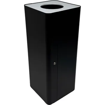 Odpadkový koš Caimi Brevetti odpadkový koš na tříděný odpad CENTOLITRI LOCK, 100 L, šedé víko