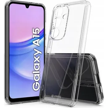 Pouzdro na mobilní telefon Pouzdro Samsung Galaxy A15 5G průhledné Crong Crystal Shield Cover