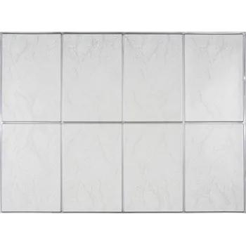 Obklad Obkladové panely 3D obklad s žíháním a stříbrnou spárou