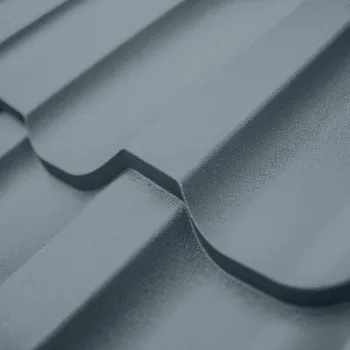 plechová krytina SATJAM střešní krytina Reno PURMAT RAL 7016 antracit