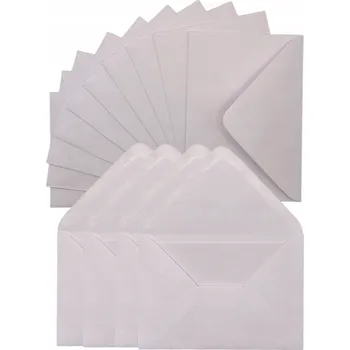 Obálka Obálky bílé C6 100g - ART KING sada 10 Kusů dopisního papíru