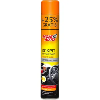 Moje Auto čistič na palubní desku lesklý citronový 750 ml