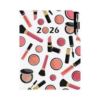 Diář Diář KOSMETICKÝ Make up - DESIGN týdenní speciál A5 2026