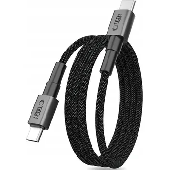 Datový kabel Kabel Tech-protect USB-C - USB-C 2 m šedý