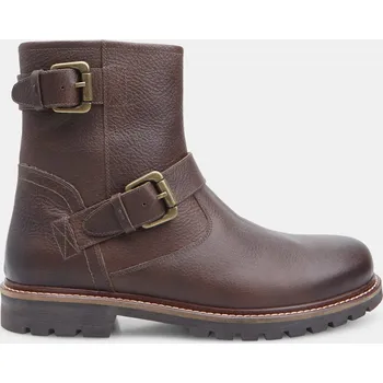 Pánské polobotky Baťa pánské kožené boty city biker hnědé, vel. 42