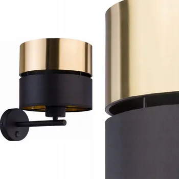 Nástěnné svítidlo Nástěnné svítidlo TK LIGHTING HILTON 4344 ČERNÁ / ZLATÁ